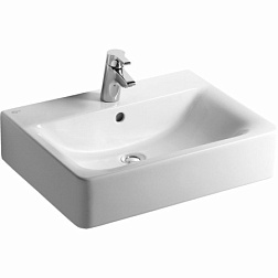 Подвесная раковина Connect Cube 55х37,5х14 см, санфарфор E788601 Ideal Standard 