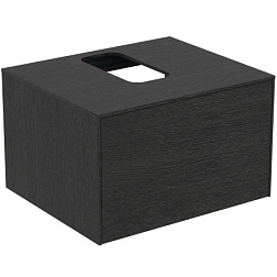 Модуль под раковину Conca 60х50,5х37 см, копченый дуб, система push-to-open T3928Y4 Ideal Standard 