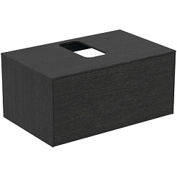 Модуль под раковину Conca 80х50,5х37 см, копченый дуб, система push-to-open T3929Y4 Ideal Standard 