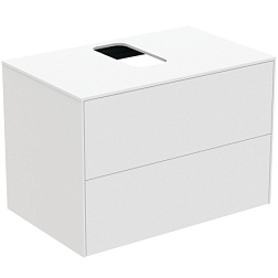 Модуль под раковину Conca 80х50,5х55 см, белый матовый, система push-to-open T3941Y1 Ideal Standard 