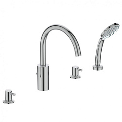 Смеситель на борт ванны Ceraline на 4 отв. BC198AA Ideal Standard 