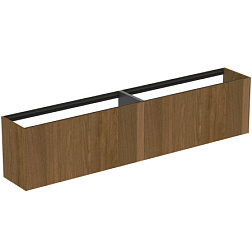 Модуль под раковину Conca 238,5х37,3х54 см, темный орех, система push-to-open T4339Y5 Ideal Standard 