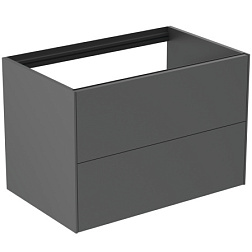 Модуль под раковину Conca 80х50,5х54 см, антрацит матовый, система push-to-open T4356Y2 Ideal Standard 