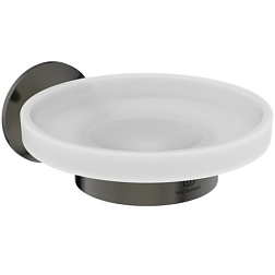 Настенная мыльница La Dolce Vita графит, с держателем T5507A5 Ideal Standard 