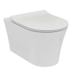 Подвесной унитаз La Dolce Vita 36х54,5 см, безободковый, без сиденья E263601 Ideal Standard 