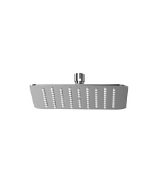 Лейка верхнего душа IdealRain 20 см, square, стальной цвет, без держателя B0387MY Ideal Standard 