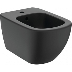 Биде Tesi 36х53 см, черный, подвесное, без крышки T3552V3 Ideal Standard 