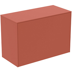 Тумба для ванной Conca 1 ящик, матовый закат, подвесной монтаж 80х37,3х55 см T4318Y3 Ideal Standard 