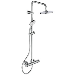 Душевая система без излива Evo 3 режима, 20 см, round, термостат, верхний душ, с лейкой A6983AA Ideal Standard 