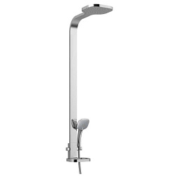 Гарнитур с верхним душем IdealRain B0399AA 3 режима ручной лейки, 20 см, square B0399AA Ideal Standard 