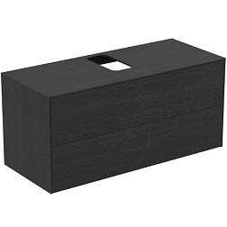 Модуль под раковину Conca 120х50,5х55 см, копченый дуб, система push-to-open T3943Y4 Ideal Standard 