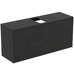 Модуль под раковину Conca 120х37,3х55 см, 1 ящик, копченый дуб, система push-to-open T3937Y4 Ideal Standard 