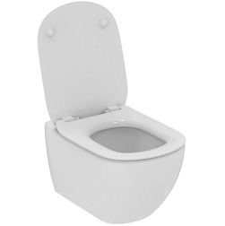 Подвесной унитаз Idealmood 36,5х53,5 см, микролифт, быстросъемное, AquaBlade®, безободковый, с сиденьем T466501 Ideal Standard 