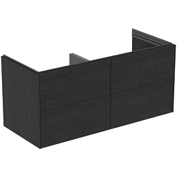 Модуль под раковину Conca 120х50,5х55 см, 4 ящика, копченый дуб, система push-to-open T5517Y4 Ideal Standard 