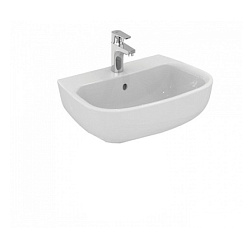 Подвесная раковина Esedra 55х45х15 см, с отверстием перелива, санфаянс T279901 Ideal Standard 