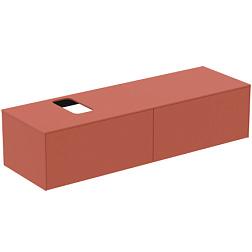 Модуль под раковину Conca 158,7х50,5х37 см, вырез в столешнице под заказ, матовый закат, система push-to-open T3983Y3 Ideal Standard 