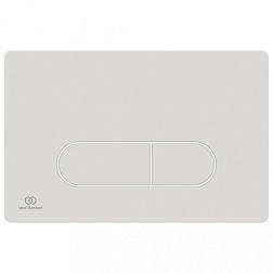 Клавиша смыва Oleas клавиши закругленные, пластик, пневматическая, белая R0116AC Ideal Standard 