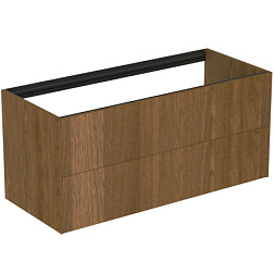 Модуль под раковину Conca 120х50,5х54 см, темный орех, система push-to-open T3945Y5 Ideal Standard 