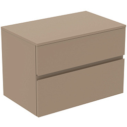 Модуль под раковину Finesse 80,2х50,5х55,8 см, со столешницей, серо-бежевый матовый E3434UP Ideal Standard 