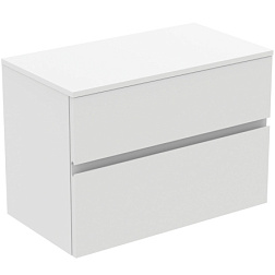 Модуль под раковину Finesse 80,2х44х55,8 см, со столешницей, белый матовый (лак) E3423Y1 Ideal Standard 