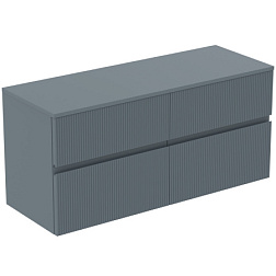 Модуль под раковину Finesse 120,2х44х55,8 см, 4 ящика, со столешницей, пепельно-голубой матовый E3426UQ Ideal Standard 