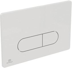Клавиша смыва Oleas 154х234 мм, пластик, механическая, белая R0115AC Ideal Standard 