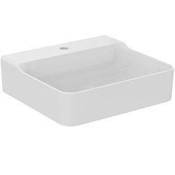 Подвесная раковина Conca 50х45х14,5 см, санфарфор, с отв. под смеситель T378501 Ideal Standard 