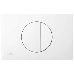 Клавиша смыва Oleas матовый, пластик, механическая, белая R0503AW Ideal Standard 