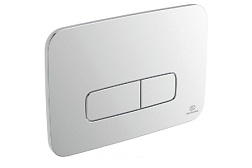 Клавиша смыва Oleas смыв двойной, пластик, механическая, хром R0123AA Ideal Standard 