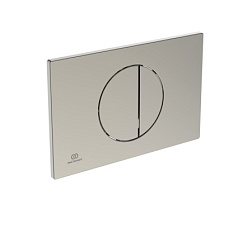 Клавиша смыва Oleas silver storm, круглые, пластик, механическая, цвет стальной R0503GN Ideal Standard 