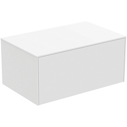 Модуль под раковину Conca 80х50,5х37 см, без выреза в столешнице, белый матовый, система push-to-open T4312Y1 Ideal Standard 