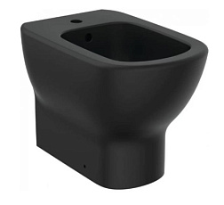 Биде Tesi 36х55 см, черный матовый, подвесное, без крышки T3540V3 Ideal Standard 
