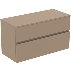 Модуль под раковину Finesse 100,2х44х55,8 см, со столешницей, серо-бежевый матовый E3424UP Ideal Standard 