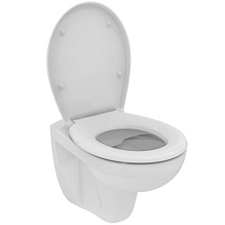 Подвесной унитаз Asolo 36,5х52,5 см, безободковый, с сиденьем R011301 Ideal Standard 