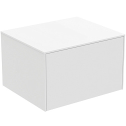 Модуль под раковину Conca 60х50,5х37 см, без выреза в столешнице, белый матовый, система push-to-open T4311Y1 Ideal Standard 