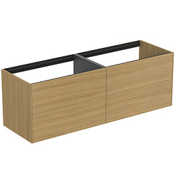 Модуль под раковину Conca 158,5х50,5х54 см, 4 ящика, светлый дуб, система push-to-open T3990Y6 Ideal Standard 