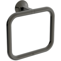 Кольцевой полотенцедержатель La Dolce Vita квадратный, графит T5501A5 Ideal Standard 