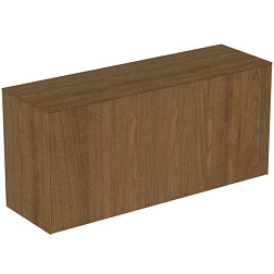 Тумба для ванной Conca 1 ящик, темный орех, подвесной монтаж 120х37,3х55 см T4320Y5 Ideal Standard 