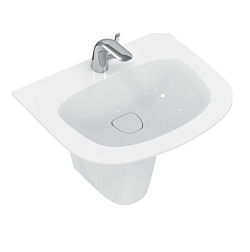 Подвесная раковина Dea 60х50х14 см, санфарфор, с отв. под смеситель T044601 Ideal Standard 
