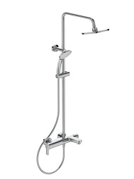 Душевая система Cerafine О BC525AA 1 режим, 20 см, round, неповор. излив, верхний душ, с лейкой BC525AA Ideal Standard 