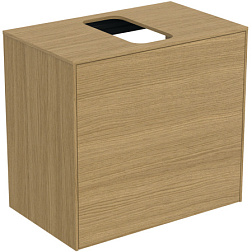 Модуль под раковину Conca 60х37,3х55 см, светлый дуб, система push-to-open T3934Y6 Ideal Standard 