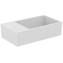 Подвесная раковина Extra 45х25х12 см, левая, нижняя поверхность отшлифована, санфарфор T392101 Ideal Standard 