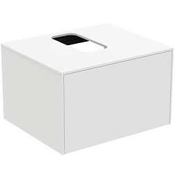 Модуль под раковину Conca 60х50,5х37 см, белый матовый, система push-to-open T3928Y1 Ideal Standard 