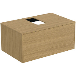 Модуль под раковину Conca 80х50,5х37 см, светлый дуб, система push-to-open T3929Y6 Ideal Standard 