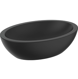 Накладная раковина Strada 60х42х16 см, санфарфор, черный матовый K0784V3 Ideal Standard 