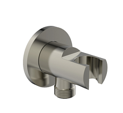 Шланговое подключение IdealRain silver storm, стальной цвет, с держателем BC807GN Ideal Standard 