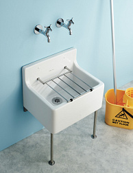Ножки для раковины 2шт, 35см, цвет стальной матовый S9233MY Ideal Standard 