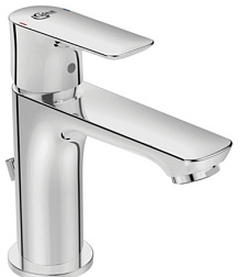 Смеситель для умывальника Connect Air картридж 25 мм, неповоротный излив, с донным клапаном A7007AA Ideal Standard 