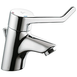 Смеситель для умывальника Ceraplus однорыжачный, неповоротный излив, с донным клапаном B8218AA Ideal Standard 