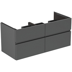 Модуль под раковину Finesse 120х50,5х55 см, 4 ящика, антрацит матовый (лак) E3399Y2 Ideal Standard 